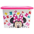 Disney Minnie  Edgy Bows cutie de depozitare din plastic 7 L