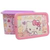 Hello Kitty Pastel cutie de depozitare din plastic 7 L