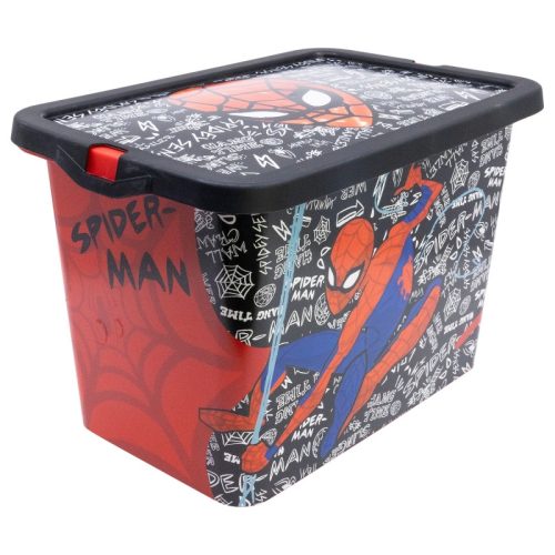 Omul Păianjen Urban Web cutie de depozitare din plastic 7 L