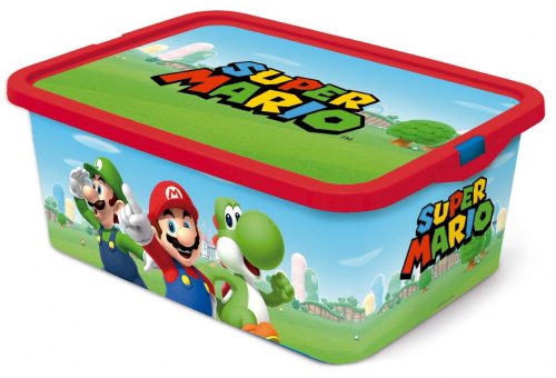Super Mario cutie de depozitare din plastic 13 L