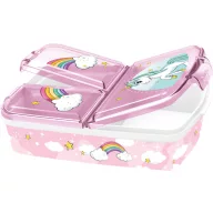   Unicorn Range cutie de prânz cu compartimente multiple, cutie de sandvișuri