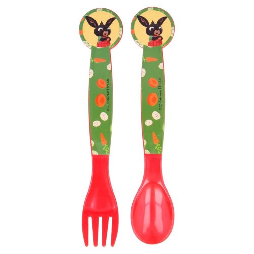 Bing Set de tacâmuri din plastic Waving - 2 piese