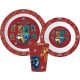 Harry Potter set de masă, set de plastic micro, cu pahar de 260 ml