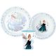 Disney Regatul de gheață Royally Cool Christmas set veselă, Micro set de plastic cu pahar 260 ml
