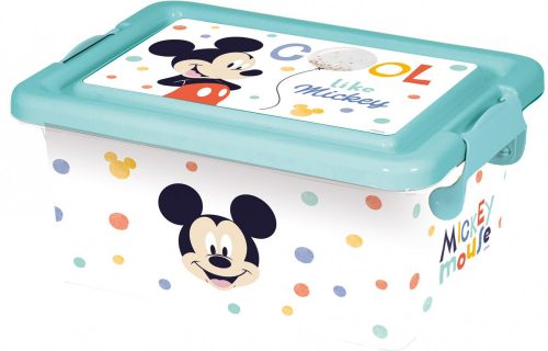 Disney Mickey cutie de depozitare din plastic 3,7 L