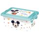 Disney Mickey cutie de depozitare din plastic 3,7 L