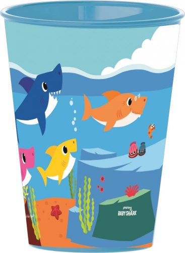 Baby Shark pahar, plastic 260 ml