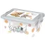 Disney Classics Dots Cutie de depozitare din plastic 3,7 L