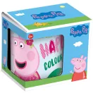 Purcelușa Peppa Pink cană din porțelan 235 ml (8 oz) în cutie de cadou