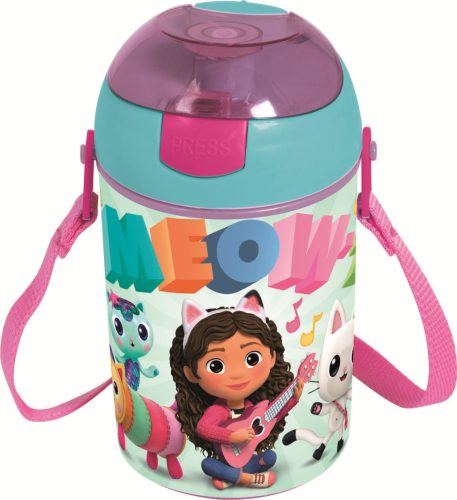 Gabby's Dollhouse Wonderland sticlă, sticlă sport 450 ml