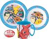 Pokémon set veselă, Micro set de plastic cu cană 350 ml