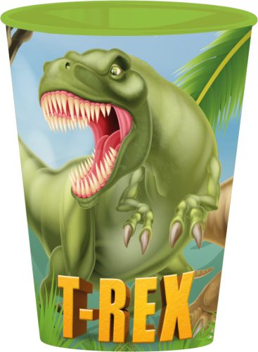 Dinozaur T-Rex pahar, plastic 260 ml