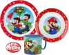 Super Mario set veselă, micro set de plastic cu cană 265 ml