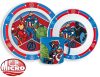 Avengers Army set veselă, Micro set de plastic cu cană 265 ml