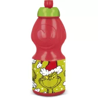 Grinchul Christmas Mischief sticlă sport din plastic 400 ml