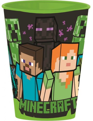 Minecraft pahar, plastic 260 ml