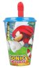 Sonic Ariciul Speedy pai pahar, plastic 430 ml