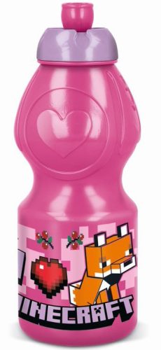 Minecraft Girls Line sticlă apă, sticlă sport 400 ml