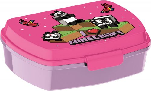 Minecraft Girls Funny cutie de plastic pentru sandvișuri