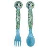 Bluey Leaves set tacâmuri din plastic - 2 bucăți