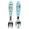 Bluey Yummy set de tacâmuri ergonomice din metal - 2 bucăți