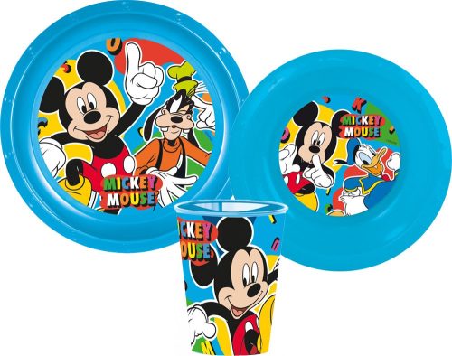 Disney Mickey set veselă, set din plastic