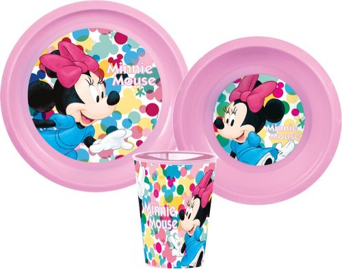 Disney Minnie set veselă, set din plastic
