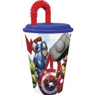 Avengers Pahar cu pai Rolling Thunder, plastic 430 ml