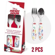   Disney Mickey  Fun-Tastic set de tacâmuri din metal - 2 piese