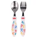 Disney Mickey  Fun-Tastic set de tacâmuri din metal - 2 piese