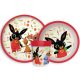 Bing Happy Carrots set de vase antiderapant, set din plastic micro