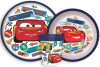 Disney Mașini Stickers set de tacâmuri antiderapant, set din plastic micro