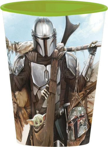 Star Wars Mandalorian pahar, plastic 260 ml