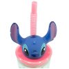 Disney Lilo și Stitch Easily Distracted Cana cu pai 3D din plastic 360 ml