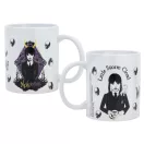 Wednesday Nevermore cana de porțelan de 325 ml (11 oz) în cutie cadou