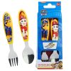 Patrula Cățelușilor Rescue Pups set de tacâmuri ergonomic din metal - 2 piese