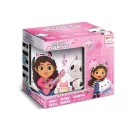 Gabby's Dollhouse Music cană din porțelan 235 ml (8 oz) în cutie de cadou