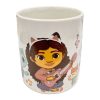 Gabby's Dollhouse Music cană din porțelan 235 ml (8 oz) în cutie de cadou