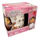 Gabby's Dollhouse Music cană din porțelan 235 ml (8 oz) în cutie de cadou