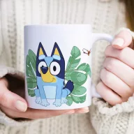   Bluey Leaves ceașcă din porțelan 235 ml (8 oz) Cutie Cadou