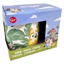 Bluey Leaves ceașcă din porțelan 235 ml (8 oz) Cutie Cadou