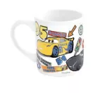 Disney Mașini Stickers cană de porțelan 235 ml (8 oz) în cutie cadou