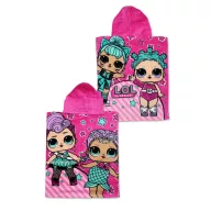 LOL Surprise Pink Poncho prosop de plajă bumbac 50x115 cm