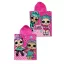 LOL Surprise Pink Poncho prosop de plajă bumbac 50x115 cm