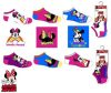 Disney Minnie copii șosete scurte, tălpici 23-34