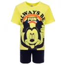 Disney Mickey  pijama scurtă pentru copii 3-8 ani