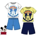 Disney Mickey  pijama scurtă pentru copii 3-8 ani