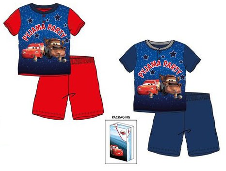 Disney Mașini copii short pijamale Cutie decorativă 3-8 ani