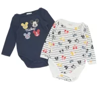   Disney Mickey  body pentru bebeluși, set combidress cu 2 piese