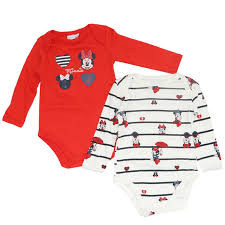 Disney Minnie  body pentru bebeluși, rochie combo set de 2 bucăți